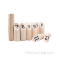 Classic Game Kubb Outdoor Games Wooden Kubb